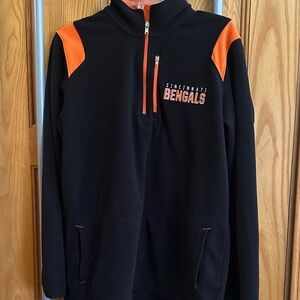 Kids Cincinnati Bengals Black and Orange Hoodie
